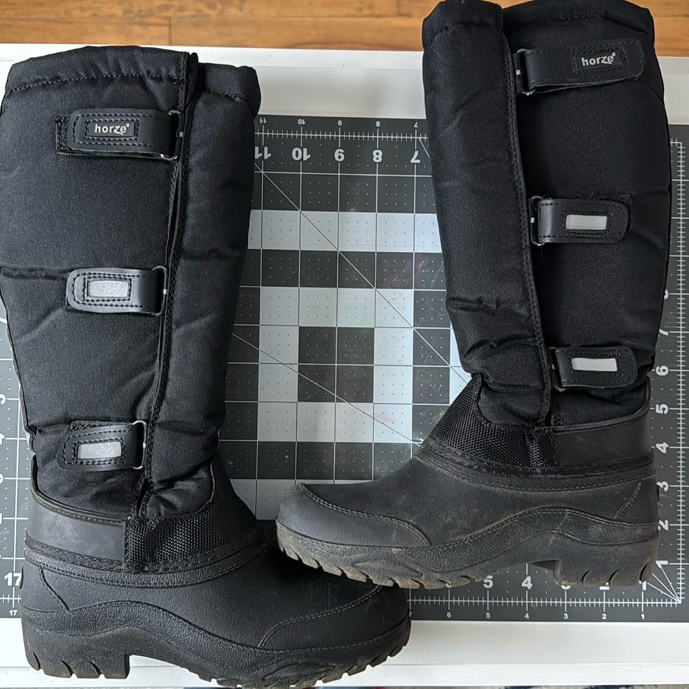 Horze Brand Winter Riding Boots Size Jr. 1